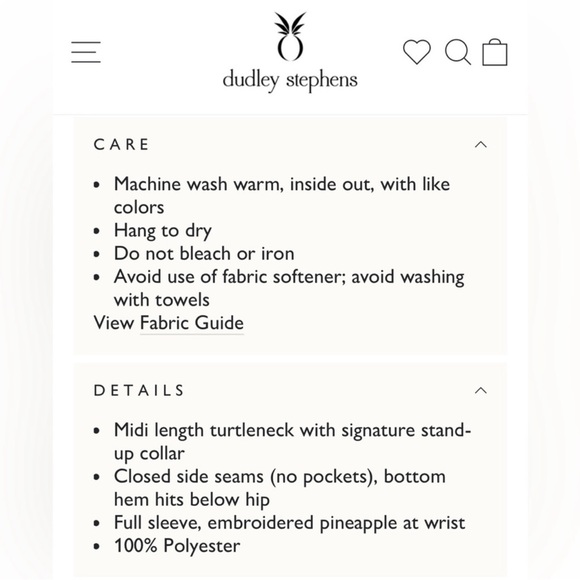 DUDLEY STEPHENS Greenpoint Turtleneck gray small Terry Fleece Funnel Neck NWT - Picture 3 of 9